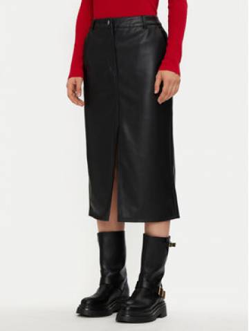 JDY Спідниця зі штучної шкіри Alexa 15330385 Чорний Slim Fit JDY Спідниця зі штучної шкіри Alexa 15330385 Чорний Slim Fit