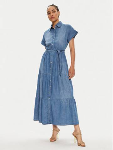 ViCOLO Джинсова сукня TB2665 Cиній Regular Fit ViCOLO Джинсова сукня TB2665 Cиній Regular Fit