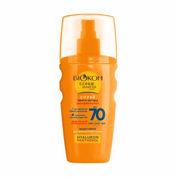 Спрей против загара Біокон Ультразащита SPF 70, 160 мл Спрей против загара Біокон Ультразащита SPF 70, 160 мл
