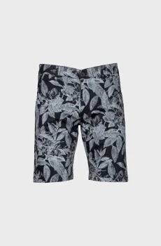 Мужские черные шорты с узором Черный 34 Karl Lagerfeld 521811.255813;991