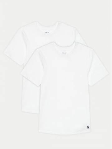 Polo Ralph Lauren Набір з 2 футболок 9P5006 Білий Regular Fit Polo Ralph Lauren Набір з 2 футболок 9P5006 Білий Regular Fit