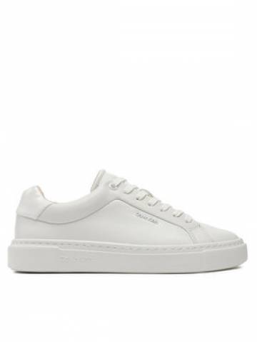 Calvin Klein Снікерcи Cupsole Lace Up W/Ml Lth HW0HW02119 Білий Calvin Klein Снікерcи Cupsole Lace Up W/Ml Lth HW0HW02119 Білий
