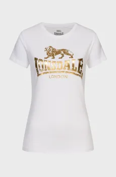 Женская белая футболка Белый XL Lonsdale 117169