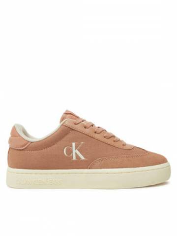 Calvin Klein Jeans Снікерcи Classic Cupsole Low Mix Mg Wn YW0YW01636 Рожевий Calvin Klein Jeans Снікерcи Classic Cupsole Low Mix Mg Wn YW0YW01636 Рожевий