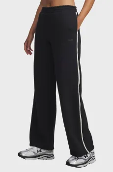 Женские черные спортивные брюки Icon HWT Flc Puddle Pant Черный L Under Armour 6004851-004