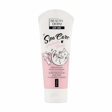 Крем для рук, ногтей и кутикулы BEAUTYDERM Skin Care Spa Care Prebiotic Biolin Комплексный уход и защита кожи, 75 мл Крем для рук, ногтей и кутикулы BEAUTYDERM Skin Care Spa Care Prebiotic Biolin Комплексный уход и защита кожи, 75 мл
