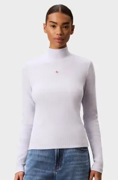 Женский белый гольф WOVEN LABEL Белый L Calvin Klein Jeans LV047D203G