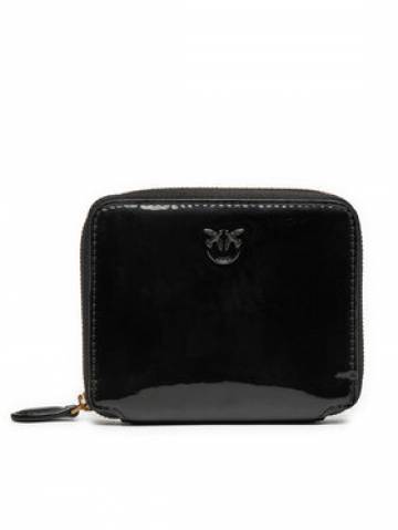 Pinko Великий жіночий гаманець Taylor Zip Around AI 24-25 PCPL 100249 A1UP Чорний Pinko Великий жіночий гаманець Taylor Zip Around AI 24-25 PCPL 100249 A1UP Чорний
