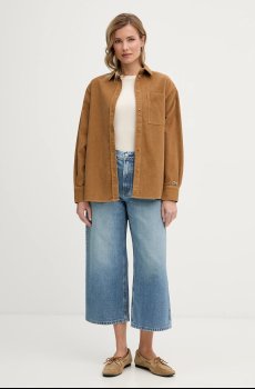 Вельветовая рубашка Lacoste