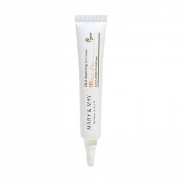 Солнцезащитный крем для лица Mary & May CICA Soothing Sun Cream SPF50+ PA++++, 12 г Солнцезащитный крем для лица Mary & May CICA Soothing Sun Cream SPF50+ PA++++, 12 г