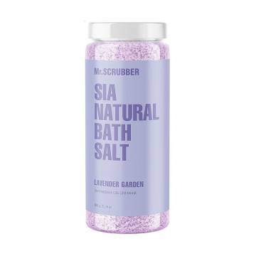 Парфюмированная соль для ванны Mr.Scrubber Sia Natural Bath Salt Lavender Garden, 600 г