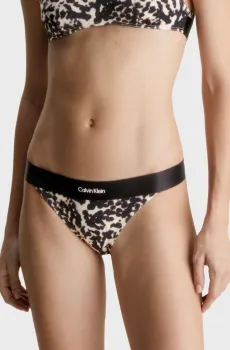 Женские трусики от купальника с узором CHEEKY BIKINI Разноцветный XS Calvin Klein KW0KW02491
