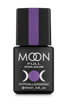 Уценка! Гель-лак для ногтей Moon Full Color Hypoallergenic Gel Polish 159 пастельный фиолетовый, 8 мл
