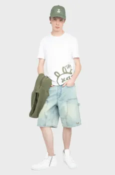 Мужская белая футболка Stockly Белый XXL ZADIG&VOLTAIRE JMTS01676_WHITE