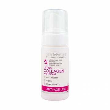 Лифтинг пенка для укладки волос Spa Master Anti-Age Line Lifting Collagen Hair Foam с коллагеном, 100 мл Лифтинг пенка для укладки волос Spa Master Anti-Age Line Lifting Collagen Hair Foam с коллагеном, 100 мл