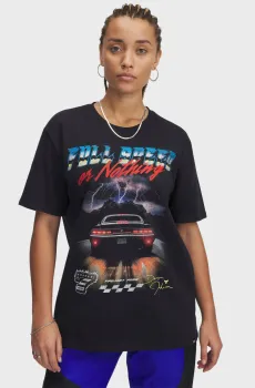 Женская черная футболка Pjt Rck Campus T Черный XS Under Armour 1389716-001