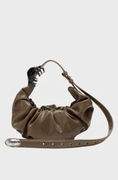 Женская коричневая сумка GRAB-D HOBO S SHOULDER BAG Коричневый ONESIZE Diesel X10479 P8657