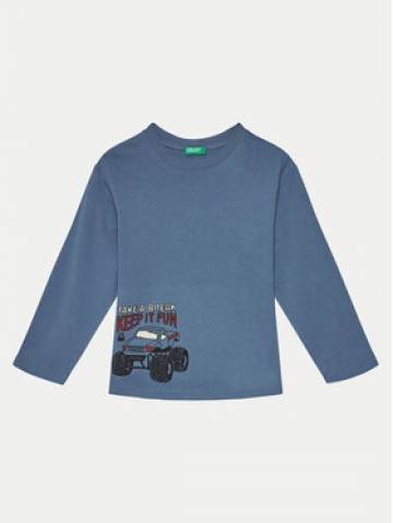 United Colors Of Benetton Блузка 3ATNG10G7 Голубий Regular Fit United Colors Of Benetton Блузка 3ATNG10G7 Голубий Regular Fit