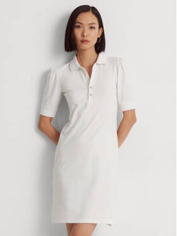 Lauren Ralph Lauren Повсякденна сукня 200834569002 Білий Regular Fit Lauren Ralph Lauren Повсякденна сукня 200834569002 Білий Regular Fit