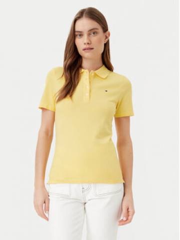 Tommy Hilfiger Поло 1985 WW0WW43225 Жовтий Slim Fit Tommy Hilfiger Поло 1985 WW0WW43225 Жовтий Slim Fit