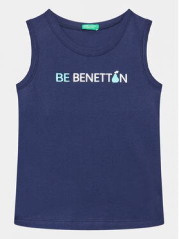 United Colors Of Benetton Топ 3I1XGH00P Cиній Regular Fit United Colors Of Benetton Топ 3I1XGH00P Cиній Regular Fit