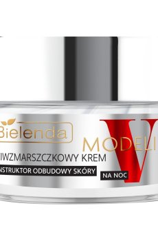 Ночной антивозрастной крем для лица Bielenda V-Modelist против морщин, 50 мл