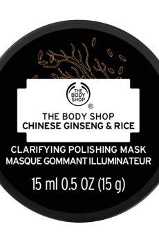 Восстанавливающая маска для лица The Body Shop Chinese Ginseng & Rice Clarifying Polishing Mask, 15 мл