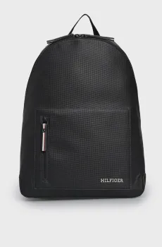 Мужской черный рюкзак TH PIQUE Черный ONESIZE Tommy Hilfiger AM0AM11782