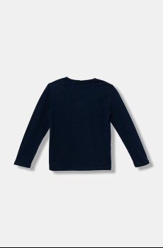 Хлопковый детский лонгслив Guess