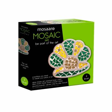 Набір скляної мозаїки Mosaaro Кришталеве скло Мушля (MA2003) Набір скляної мозаїки Mosaaro Кришталеве скло Мушля (MA2003)