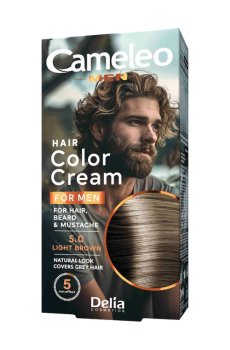 Мужская краска для волос Delia Cosmetics Cameleo Men 5.0 Light Brown, 30 мл