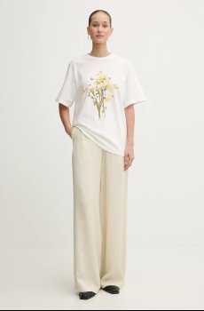 Хлопковая футболка Stine Goya