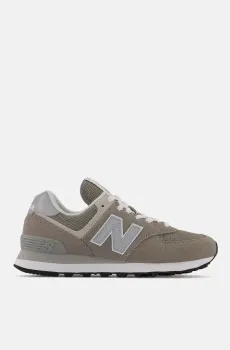 Сірі кросівки 574 Classic GL Серый 6 New Balance WL574EVG