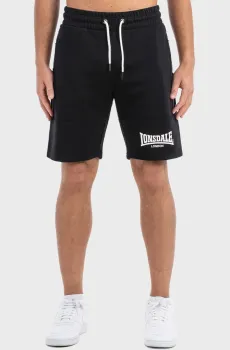 Мужские черные шорты Черный XXL Lonsdale 117566