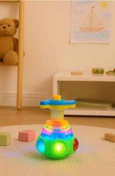 Інтерактивна іграшка-спінер - світло-зелений