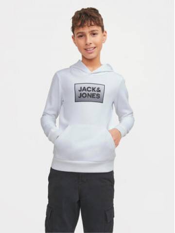 Jack&Jones Junior Світшот Steel 12249653 Білий Regular Fit Jack&Jones Junior Світшот Steel 12249653 Білий Regular Fit