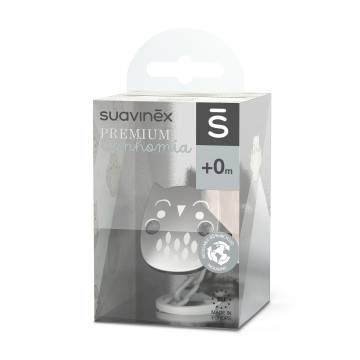 Клипса для пустышки Suavinex Bonhomia белая, с рождения (307821) Клипса для пустышки Suavinex Bonhomia белая, с рождения (307821)