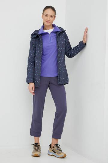 Куртка outdoor Columbia Splash A Little II цвет синий переходная Куртка outdoor Columbia Splash A Little II цвет синий переходная