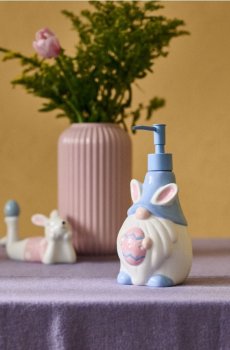 Дозатор для мила у формі великоднього гнома - різнобарвний