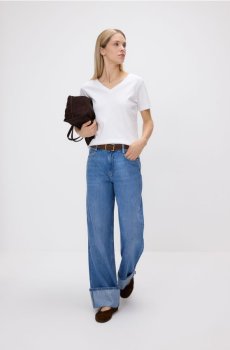 Reserved - Гладка футболка - білий - 184IT-00X