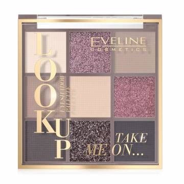 Палетка теней для век Eveline Cosmetics Look Up Eyeshadow Palette Take Me On, 10.8 г Палетка теней для век Eveline Cosmetics Look Up Eyeshadow Palette Take Me On, 10.8 г