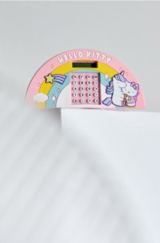 Брелок із калькулятором і лабіринтом на звороті Hello Kitty - різнобарвний