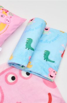 Плед Peppa Pig - різнобарвний