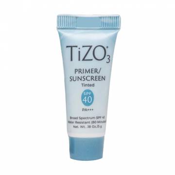 Минеральный солнцезащитный крем-праймер для лица TiZO 3 Facial Primer/Sunscreen Tinted SPF 40 PA+++ с оттенком, 5 г Минеральный солнцезащитный крем-праймер для лица TiZO 3 Facial Primer/Sunscreen Tinted SPF 40 PA+++ с оттенком, 5 г
