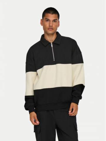 Only & Sons Світшот Byorn 22031400 Чорний Oversize Only & Sons Світшот Byorn 22031400 Чорний Oversize
