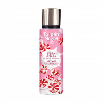 Мист для тела Tulipan Negro Body Mist Клубничный крем, 250 мл