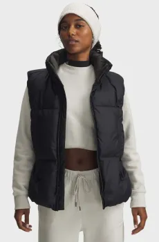 Женский черный пуховой жилет Limitless Down Puffer Vest Черный L Under Armour 6001002-001