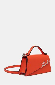 Кожаная сумочка Karl Lagerfeld K/SIGNATURE