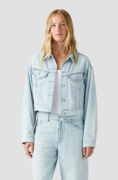 Женская голубая джинсовая куртка Голубой L Levi’s® A9155;0010