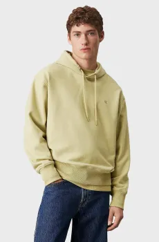 Мужское желтое худи HEAVYWEIGHT CK EMBRO Желтый M Calvin Klein Jeans J30J326748